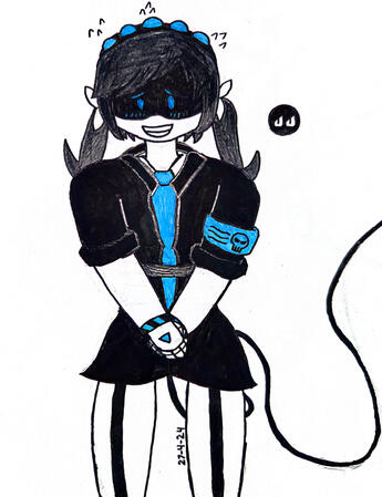 Joy J (OC by NanaraUwU from X; 27 April 2024)