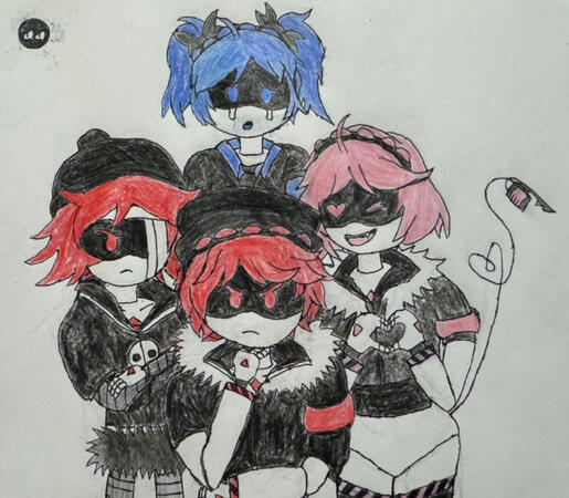 HaggardNanachi's Murder Drones AU Fanart [31 December 2023]