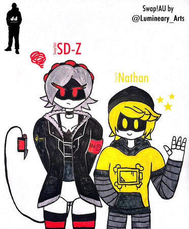 Lumineary_Arts's Murder Drones Swap!AU Fanart [18 July 2025]